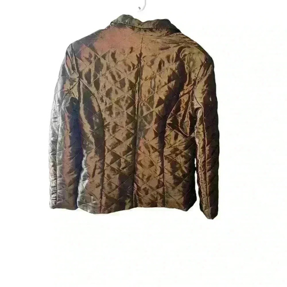 Grace chuang Ny  Rare Vgt Sz m brown gold Collar Button Boho Goblin Core - Picture 2 of 8